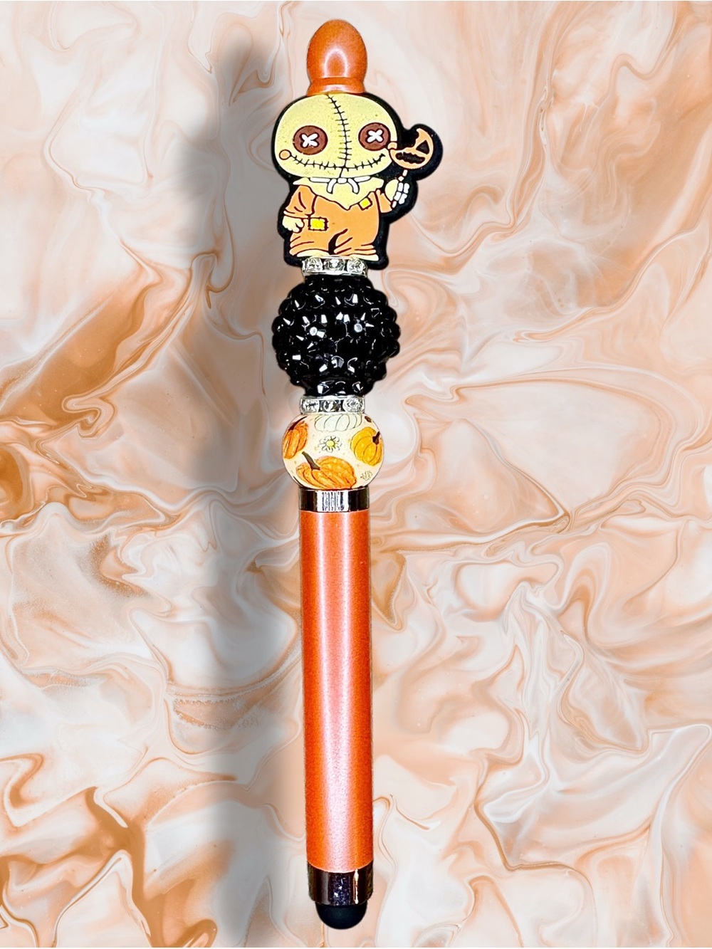 Sam the Trick-O-Treater Pumpkin Stylus & Pen